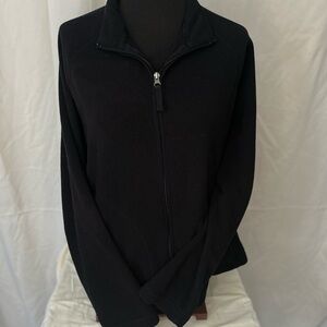 Merona Women’s Black Fleece Jacket